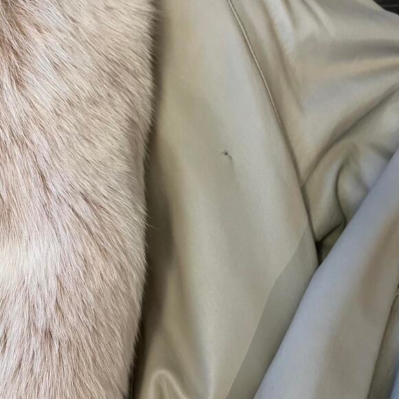 Design Assets vintage genuine leather coat - Picture 5 of 9